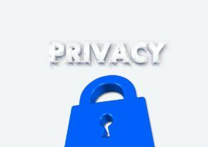 Privacy Image with a lock